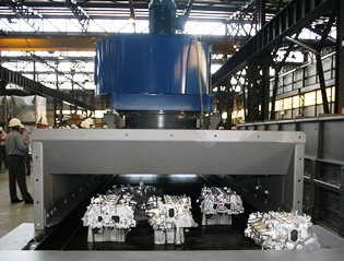 Magaldi’s Casting Cooling technology for aluminium castings