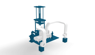 Air quenching conveyor