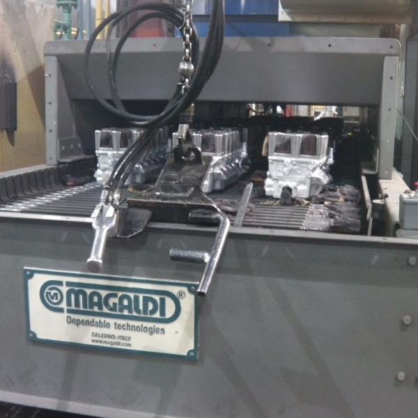 Aluminum casting cooling
