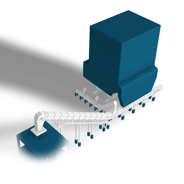 Système d'extraction à sec de mâchefers dans les centrales à biomasse