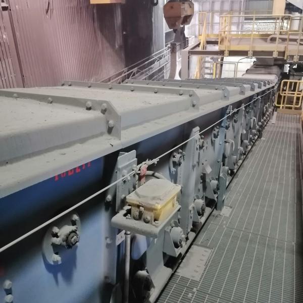 Ladle slag conveying