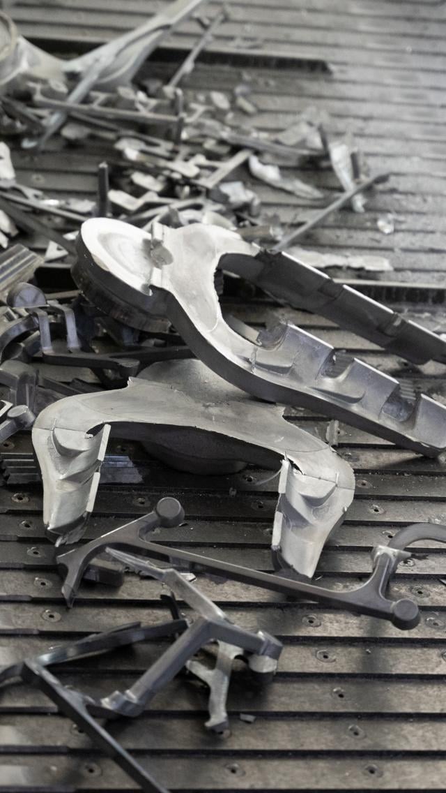 Banda transportadora de chatarra de aluminio para carga / descarga de la trituradora