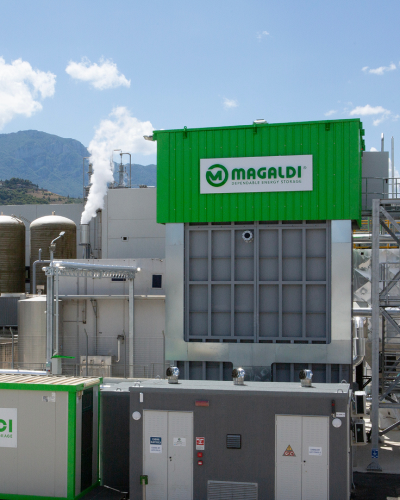 MGTES, thermal energy storage, heat battery, Magaldi