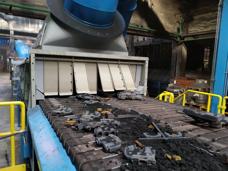 casting coolin, cooling tunnel, cold castings