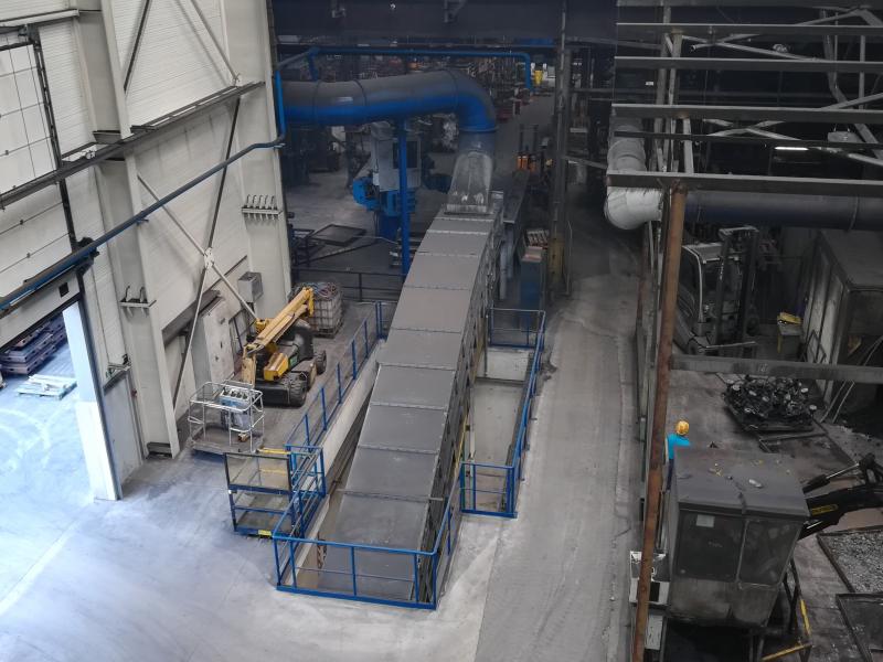 casting cooling