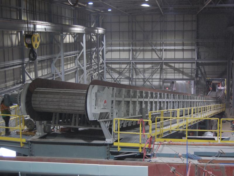 heavy scrap conveying