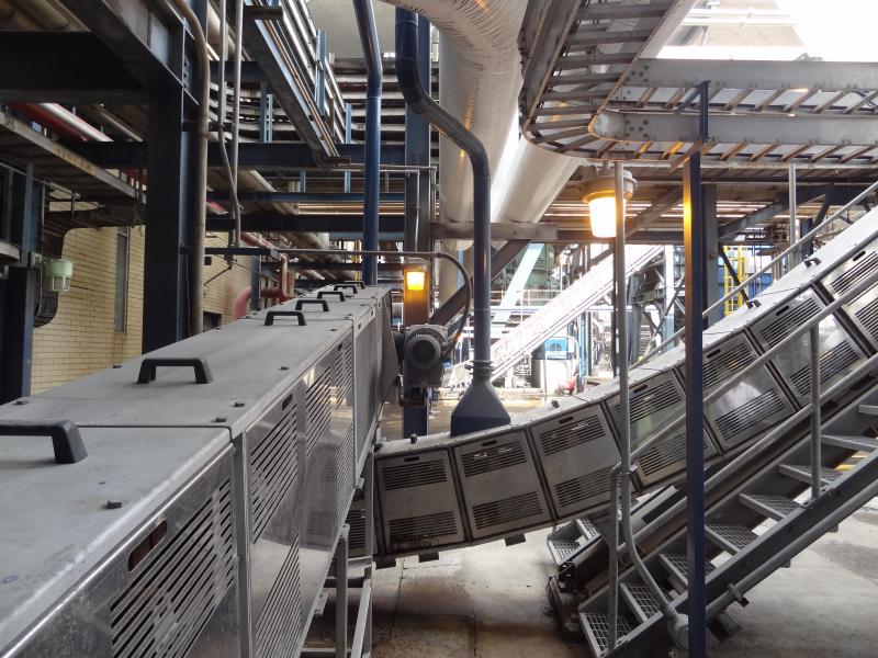 coal mills rejects mechanical handling