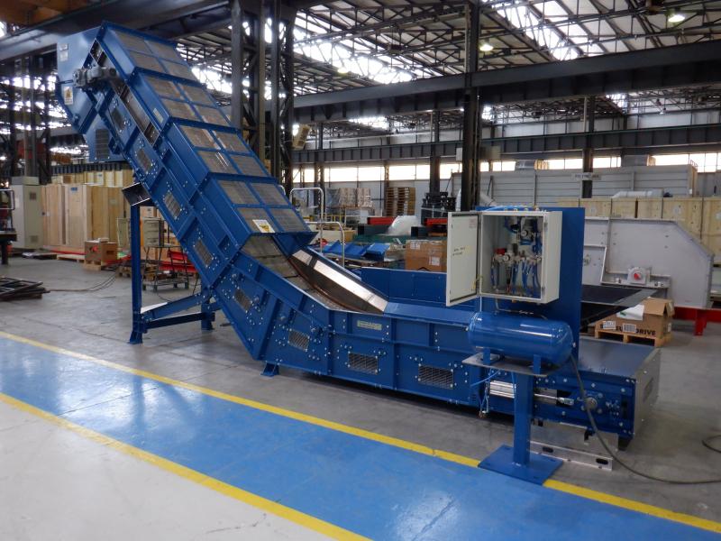 chips conveying, swarf handling