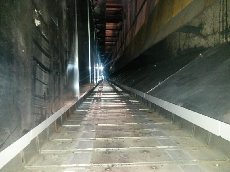 hot mill scale conveying