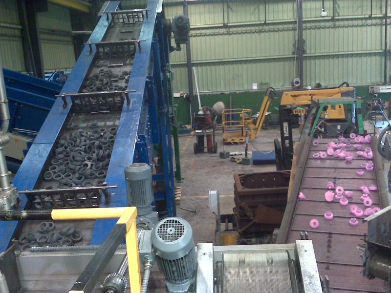 hot forged parts conveying