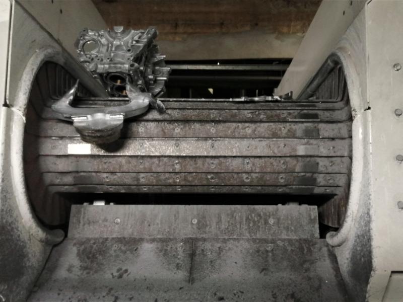aluminum scrap conveying