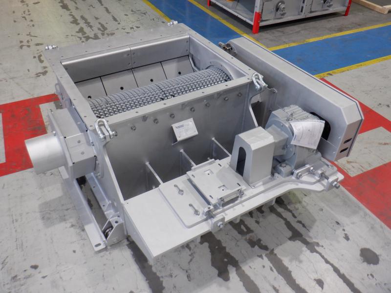 Magaldi secondary crusher, single drive