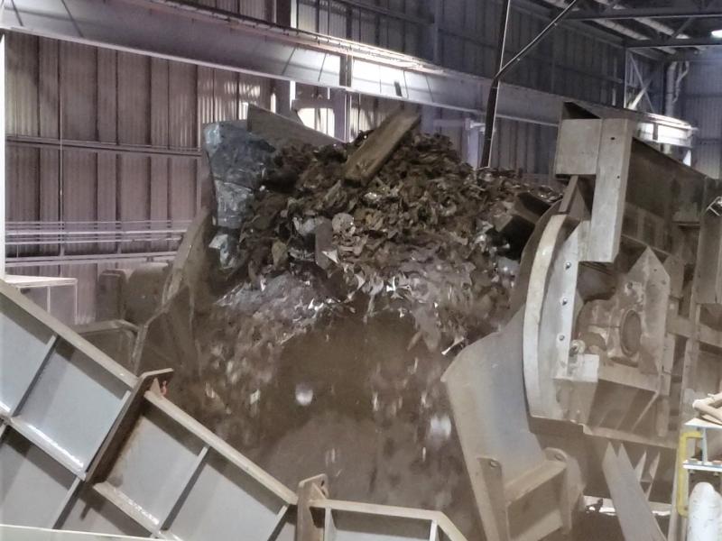 heavy scrap conveying
