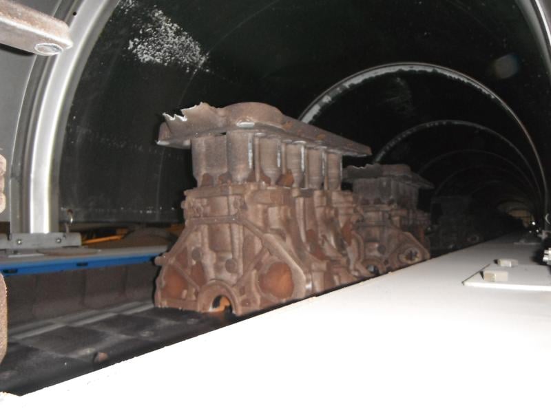 iron casting conveying