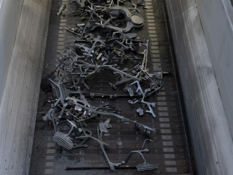 aluminum scrap handling