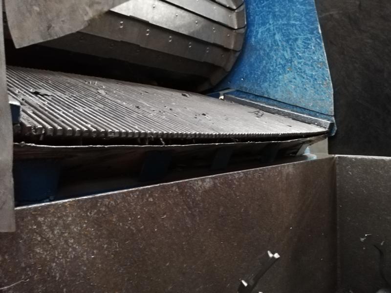 static unloading chute