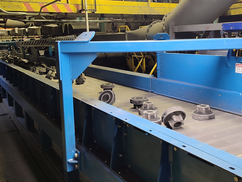 Automatic casting sorting, Superbelt conveyor