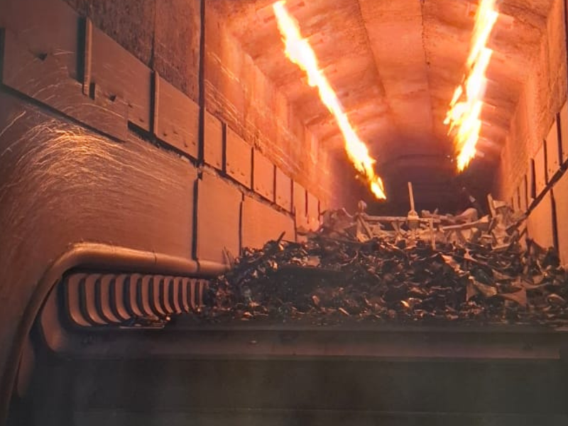 Scrap Drying and Preheating system