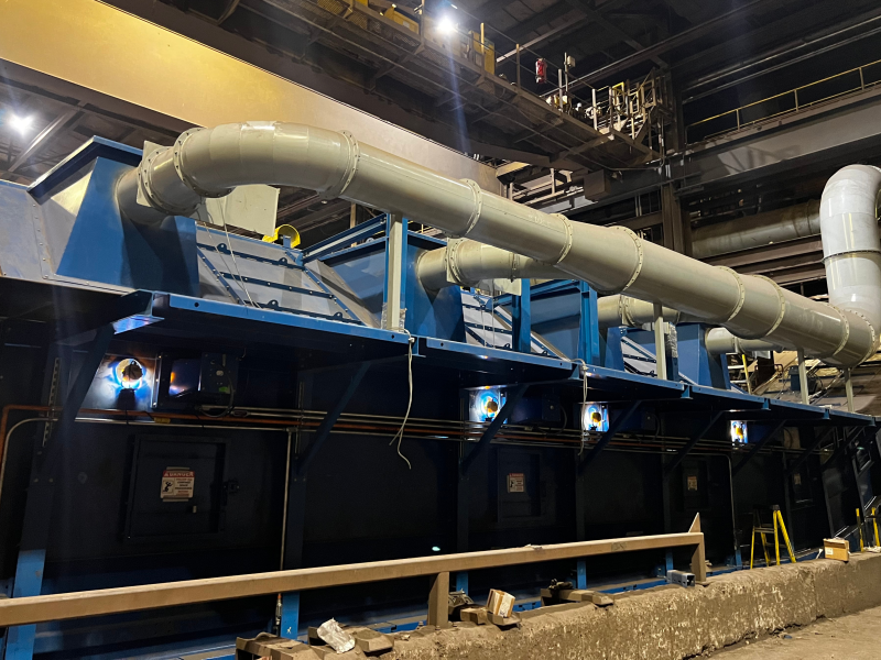 Scrap Drying and Preheating system