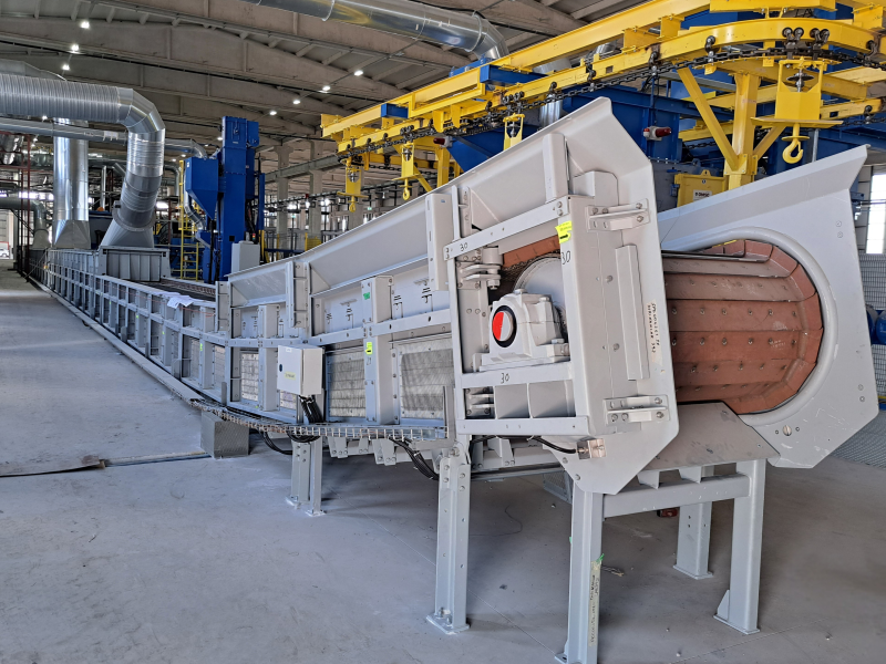 Superbelt conveyor, no silica dust, vibration-free handling