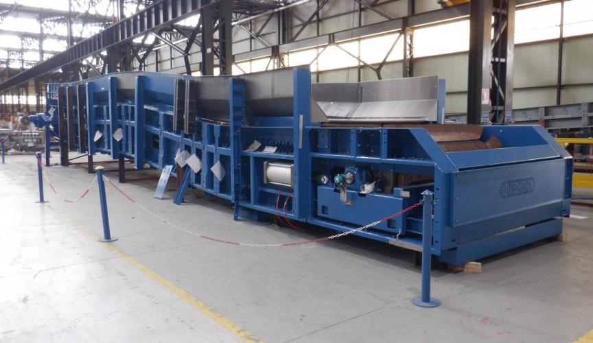 Superbelt® HD Conveyor: a win-win solution for efficiency and sustainability in heavy scrap transportation at Tenaris Campana